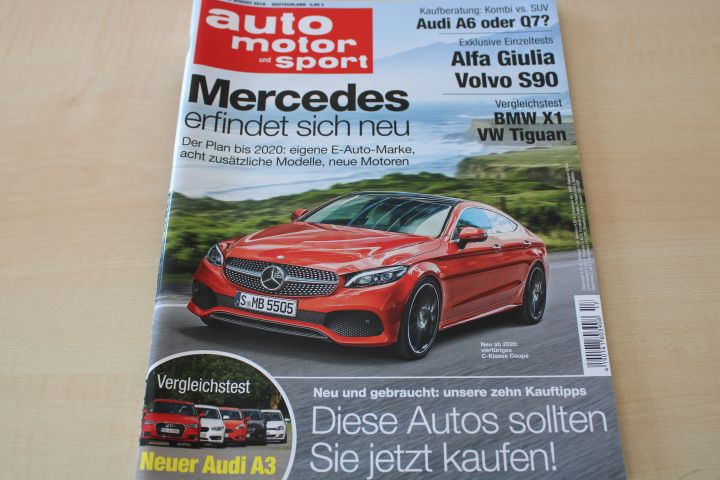 Deckblatt Auto Motor und Sport (17/2016)